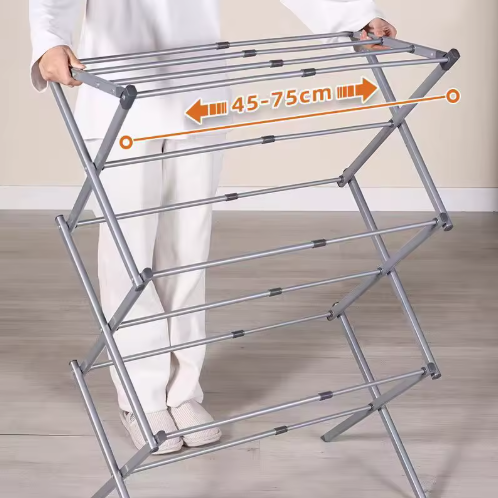 3-Tier Extendable Clothes Airer